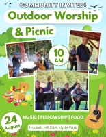 Outdoor Worship Service and Picnic